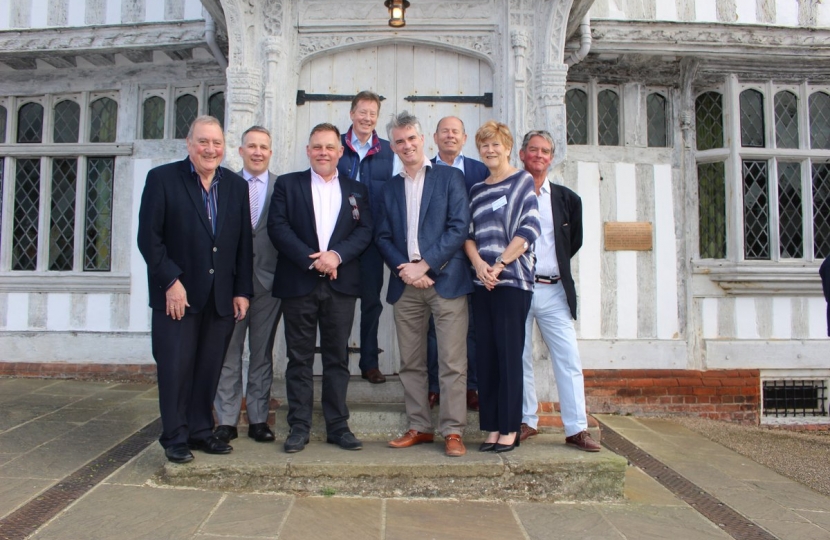 James Cartlidge MP at Lavenham Forum AGM