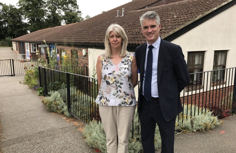 James Cartlidge MP at Acton Primary School