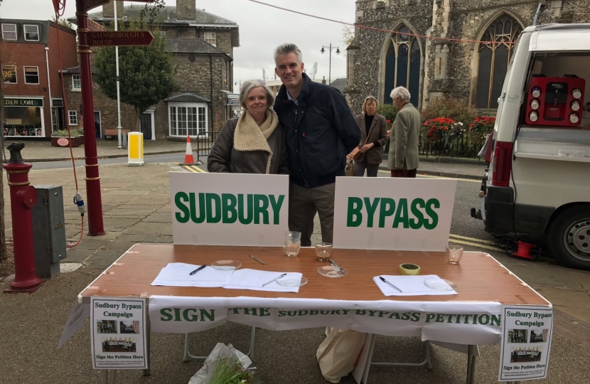 Cllr Jan Osborne & James Cartlidge MP