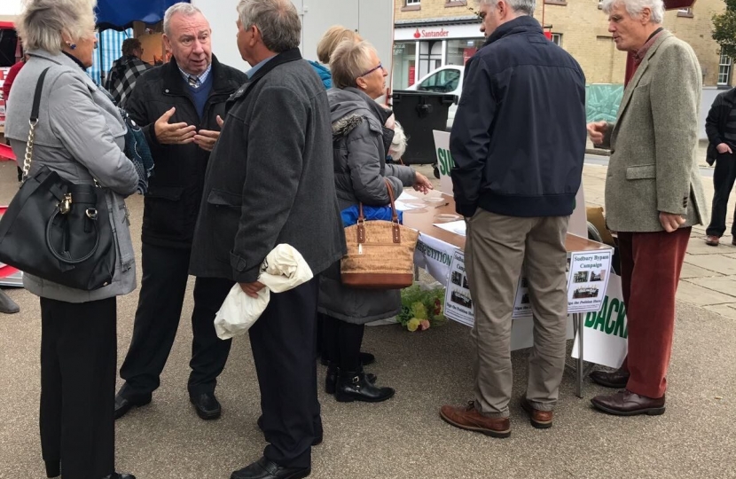 Sudbury Bypass market stall