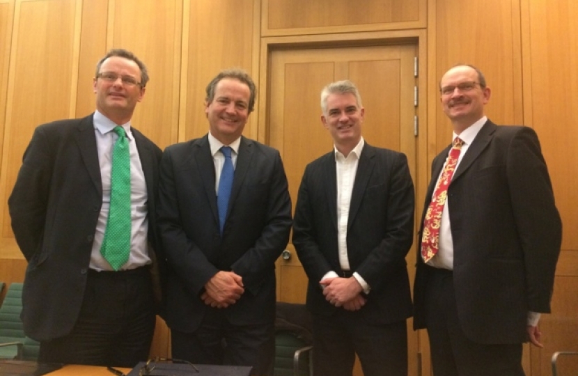 Peter Aldous, Nick Hurd, James Cartlidge, Sandy Martin 