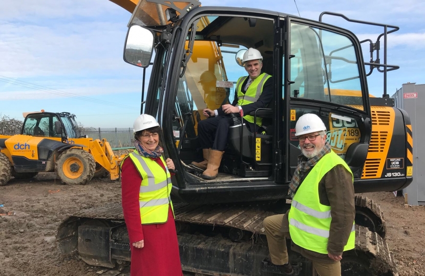 Sue Chackley, James Cartlidge, Carroll Reeve