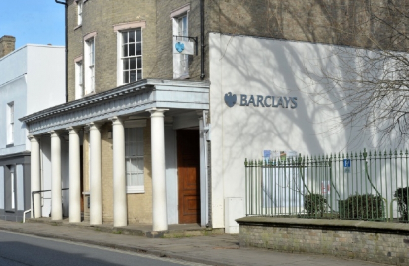 Barclays bank Hadleigh 