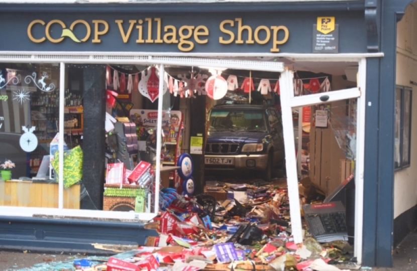 Lavenham ram raid 