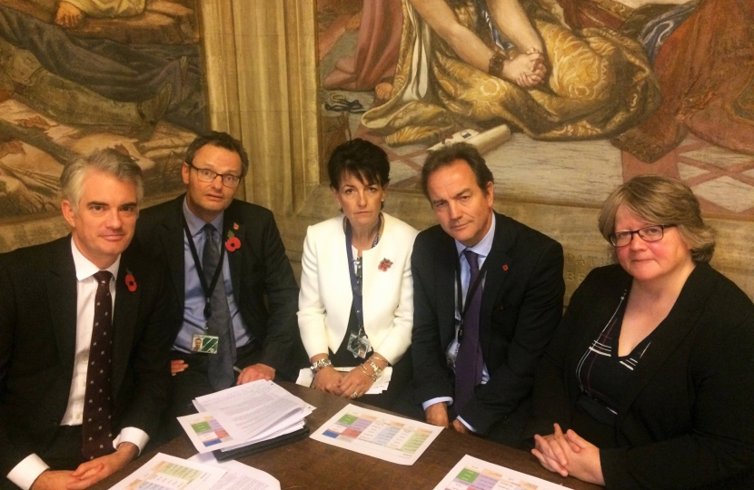 James Cartlidge, Peter Aldous, Jo Churchill, Nick Hurd, Therese Coffey MP