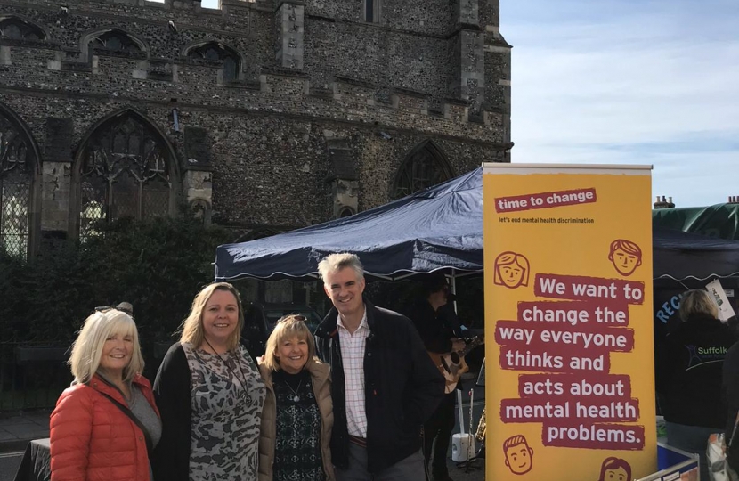 James Cartlidge MP Mental Health Day 2019