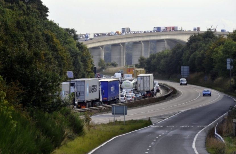 A14 Orwell Bridge Traffic