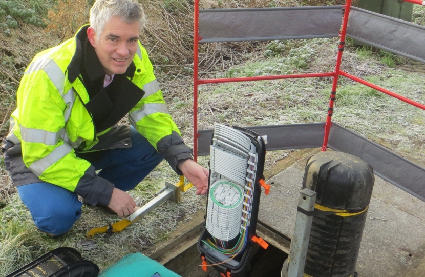 James Cartlidge MP Broadband