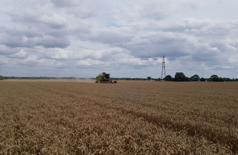 Tractor in Suffolk