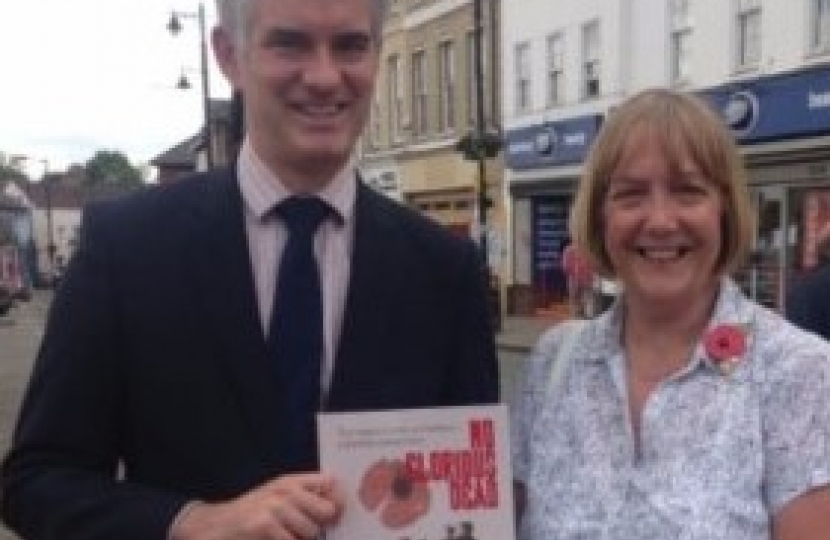 James with Shirley Smith