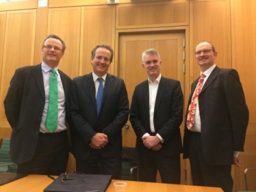 Peter Aldous, Nick Hurd, James Cartlidge, Sandy Martin 