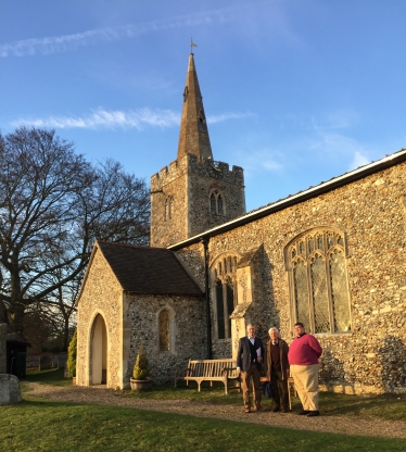 James Cartlidge MP at Polstead Church 