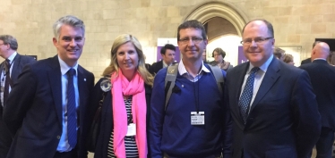 James Cartlidge, Anna Brooks, Louis Brooks, George Freeman MP