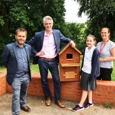 James Cartlidge MP at Bentley Primary School