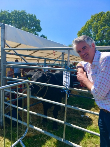 James Cartlidge MP at Hadleigh Show