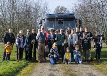 James Cartlidge MP - Clare Community Orchard