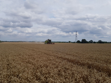 Tractor in Suffolk