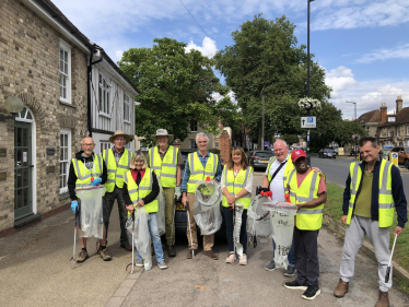 James with Long Melford Litter Pick